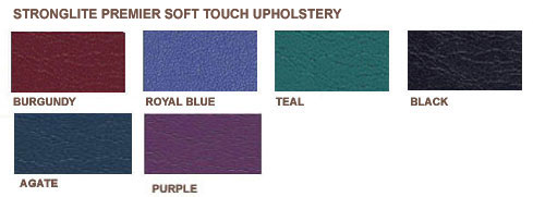 Stronglite Soft Touch Premier Table Package Upholstery Colors
